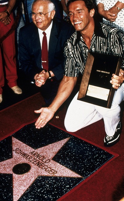 Arnold Schwarzenegger, Hollywood Walk of Fame, 1987